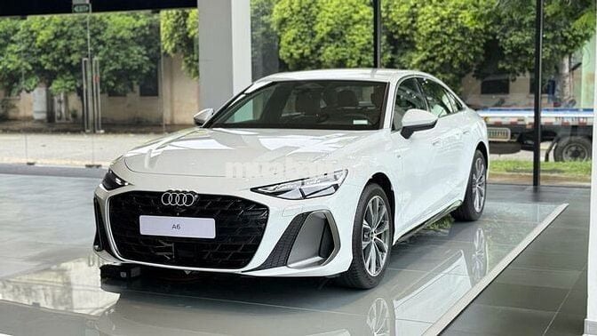 Audi A6 S Line 2026 Trắng