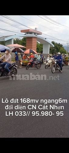 ĐẤT VÀNG mặt tiền QL19B đối diện cụm CÔNG NGHIỆP CÁT NHƠN, Phù Cát,BĐ