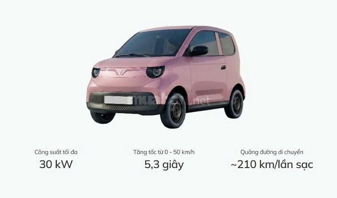 90 triệu - Xe VF2 Mới 100% - Bao gồm Xe Và Pin - TT 14tr nhận xe