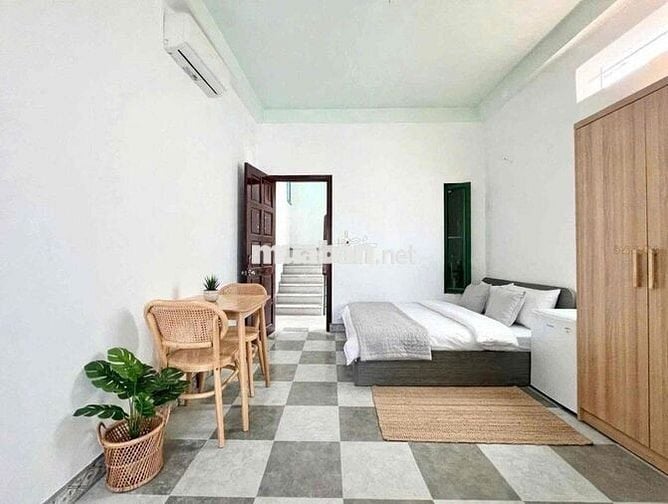 STUDIO MỚI FULL NỘI THẤT CƠ BẢN GẦN ĐH Y DƯỢC PHÙ HỢP Ở 3-4 NGƯỜI
