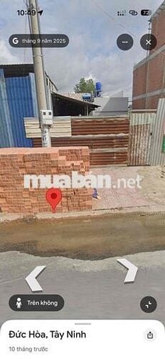 Mặt tiền đường chính KCN Idico Hựu Thạnh 5x20 - giá 2tỷ6 tl