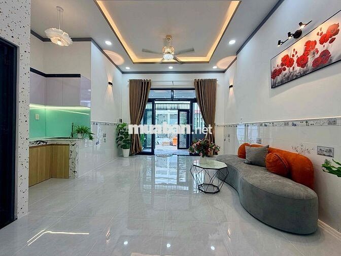 Đường xe Hơi Thông 55m2 Nhà Mới Vào ở Ngay 2 tỷ190 Hình Thật Giá Đúng
