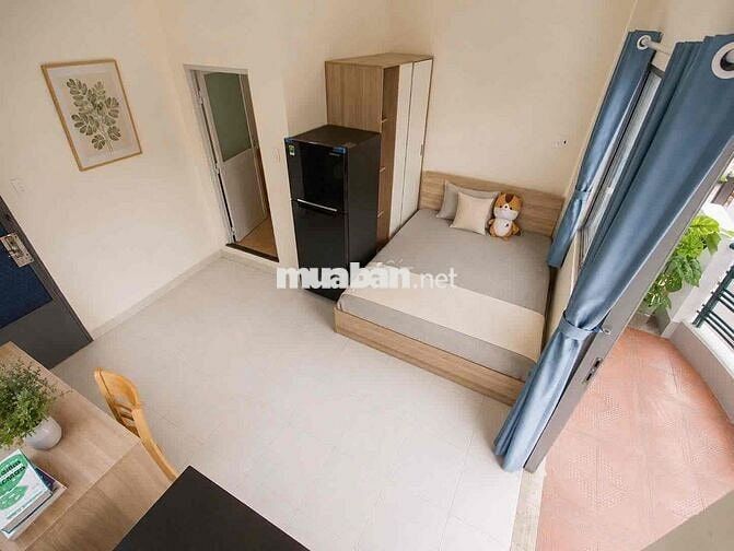 CĂN HỘ STUDIO BAN CÔNG RỘNG-FULL NỘI THẤT NGAY KHU SÂN BAY