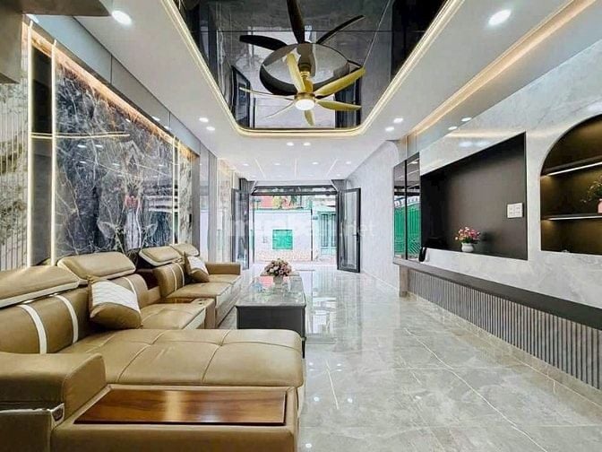 ⭐️Nhà 4 lầu tuyệt đẹp cao cấp hẻm xe hơi 5m Quang Trung, P14, Q.Gò Vấp