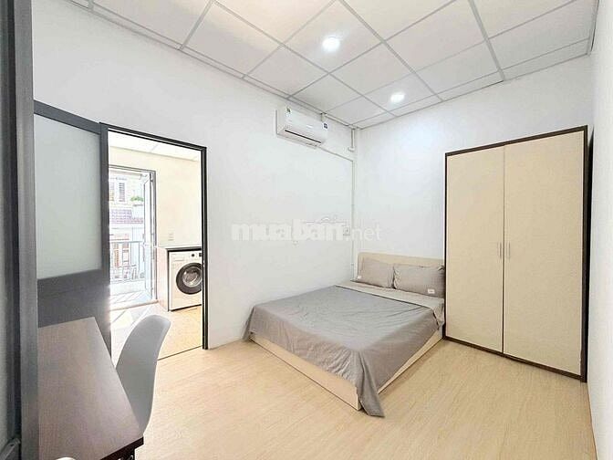 Cho thuê căn 2pn1wc tách bếp máy giặt riêng full nt Lê Văn Sỹ quận 3