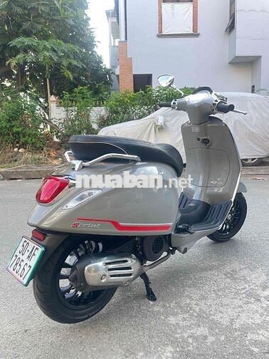 Vespa Sprint 2022 Xám xi măng ABS Bstp Chính chủ