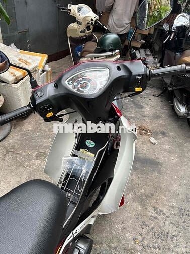 SYM Elegant 2015 50cc Đỏ Trắng Đen