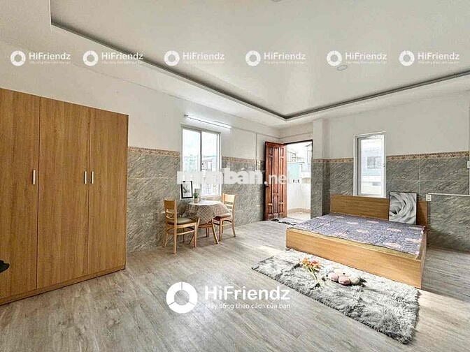 STUDIO 45M2 BAN CÔNG FULL NỘI THẤT NGAY TÊN LỬA AEON BÌNH TÂN