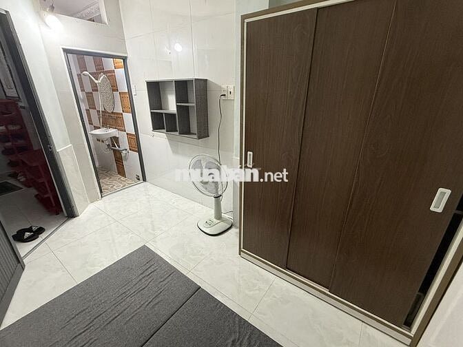 Phòng mini 1 người ở, đường Nơ Trang Long, ngay cầu Băng Ky