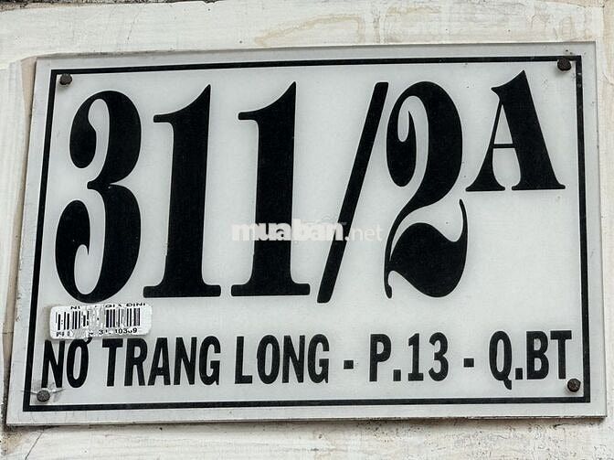 Phòng mini 1 người ở, đường Nơ Trang Long, ngay cầu Băng Ky