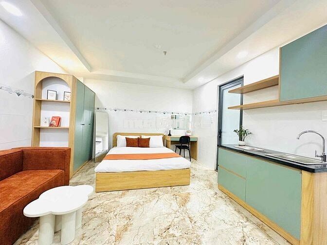 Cho thuê căn hộ dịch vụ 30m² gần Pearl Plaza, Gigamall - Bình Thạnh