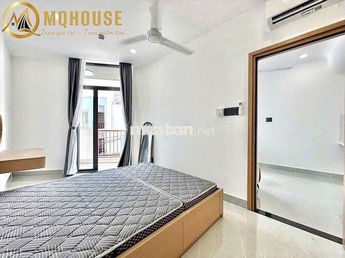 Căn hộ 1PN ban công Hoàng Hoa Thám Bình Thạnh_giặt riêng_thang máy