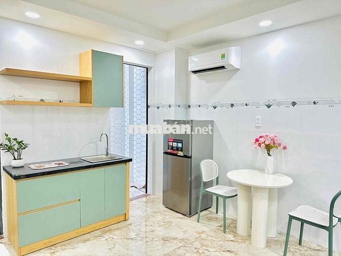 Cho thuê căn hộ dịch vụ 30m² gần Pearl Plaza, Gigamall - Bình Thạnh