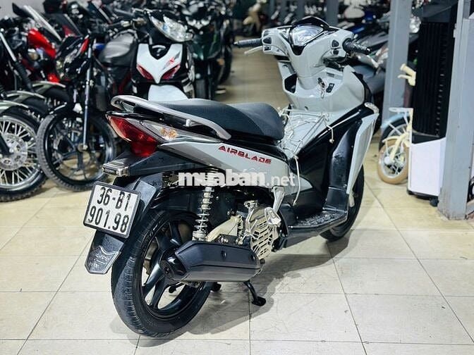 XE MÁY THỊNH PHÁT - AIR BLADE 110 XÁM XI MĂNG ĐẸP