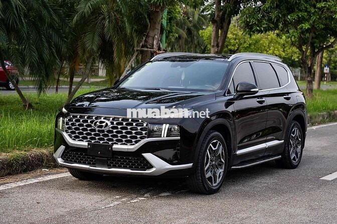 Hyundai Santafe 2022 Đen Nâu 76.739km