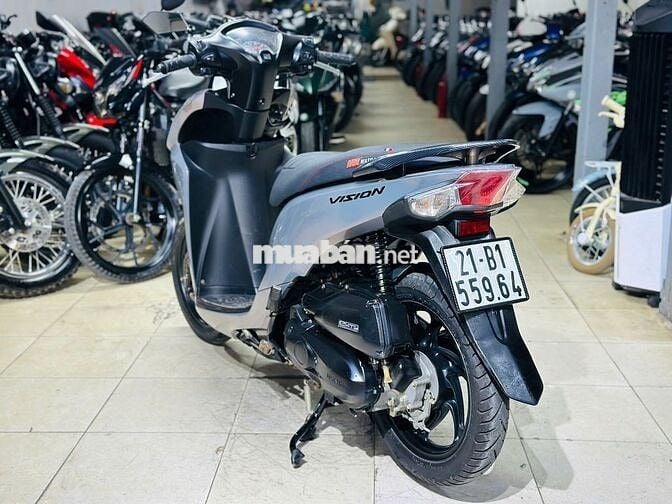 XE MÁY THỊNH PHÁT - VISION 110 XÁM HÀNG ĐẸP SẴN ĐI