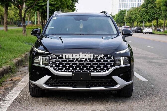 Hyundai Santafe 2022 Đen Nâu 76.739km