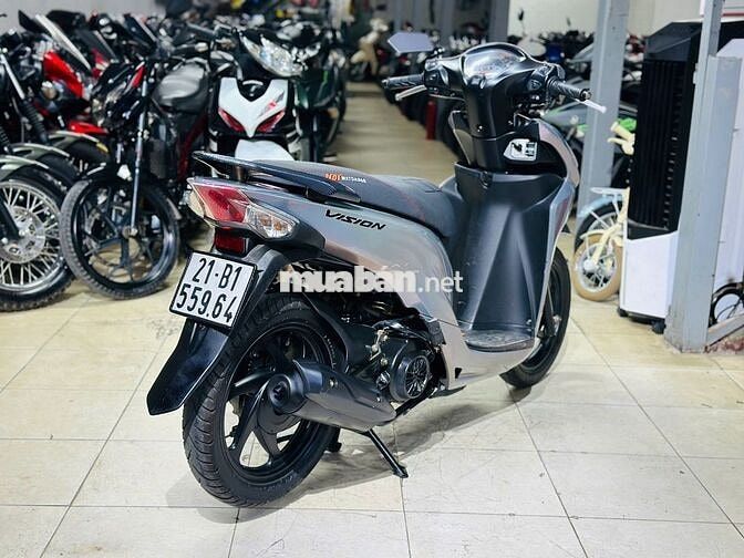 XE MÁY THỊNH PHÁT - VISION 110 XÁM HÀNG ĐẸP SẴN ĐI