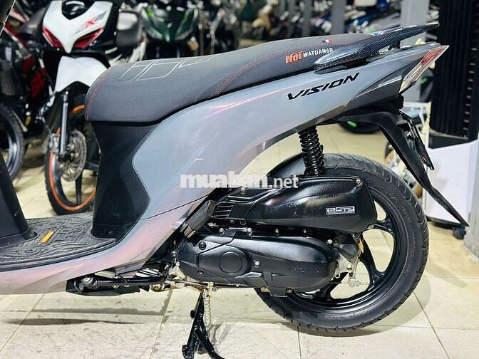 XE MÁY THỊNH PHÁT - VISION 110 XÁM HÀNG ĐẸP SẴN ĐI