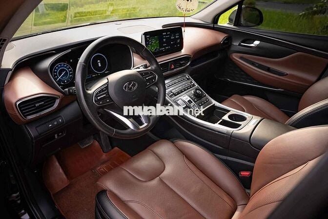 Hyundai Santafe 2022 Đen Nâu 76.739km