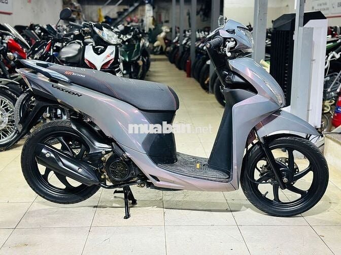 XE MÁY THỊNH PHÁT - VISION 110 XÁM HÀNG ĐẸP SẴN ĐI