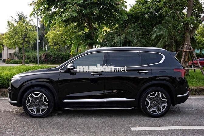Hyundai Santafe 2022 Đen Nâu 76.739km