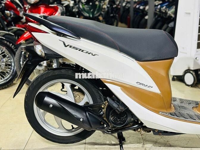 XE MÁY THỊNH PHÁT- VISION 110 TRẮNG ZIN KENG