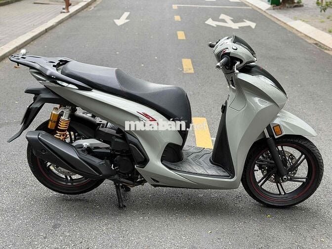 Honda SH350i 2021 Xám xi măng luôn ohlins