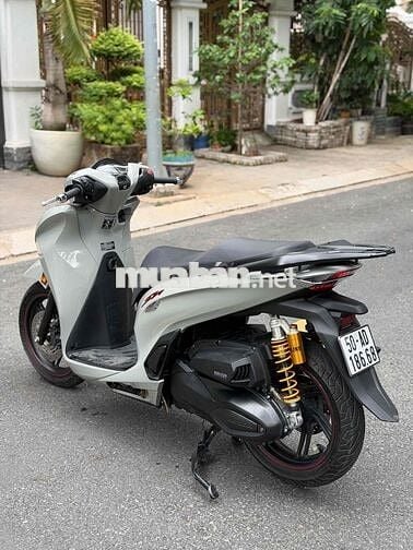Honda SH350i 2021 Xám xi măng luôn ohlins