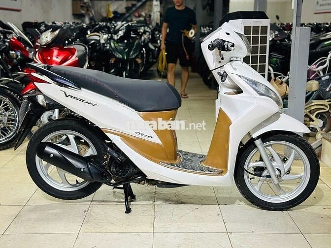 XE MÁY THỊNH PHÁT- VISION 110 TRẮNG ZIN KENG