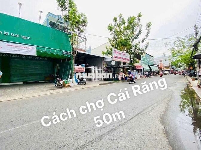 CHO THUÊ MẶT BẰNG - NGANG 10M - TRẦN HƯNG ĐẠO - CÁCH CHỢ CÁI RĂNG 50M