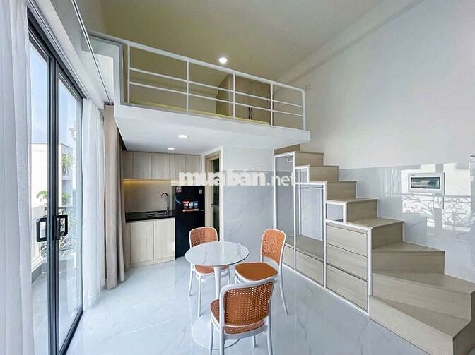New100%! Căn Duplex-Ban công thoáng-Full nội thất-Gần ĐH Văn Lang