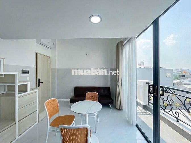New100%! Căn Duplex-Ban công thoáng-Full nội thất-Gần ĐH Văn Lang