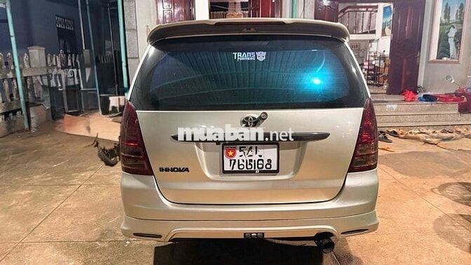 Toyota Innova G 2008 ghi bạc full đồ chơi