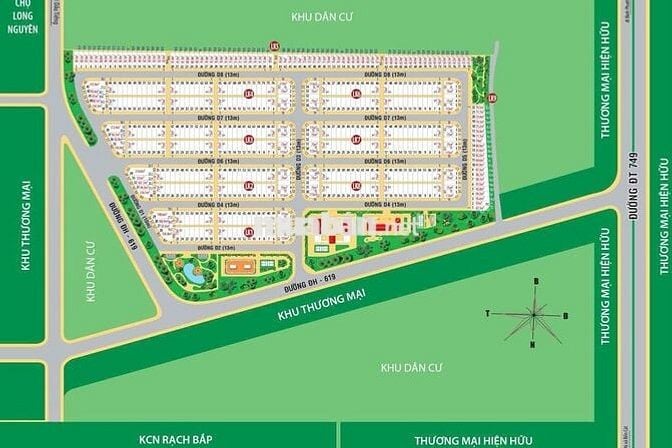 Bán đất Bàu Bàng Bình Dương Dự Án Tài Lộc (The Eden City)