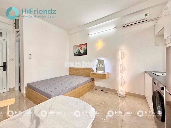 CHO THUÊ STUDIO FULL NT-BAN CÔNG HƯỚNG SÁNG- KHU VỰC CẦU KIỆU