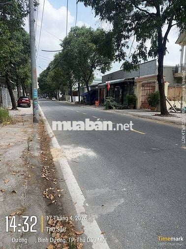 100m2 đất MT Đường D10 khu TĐC Hòa Lợi, P.Hòa Phú, TP TDM, BDuong.