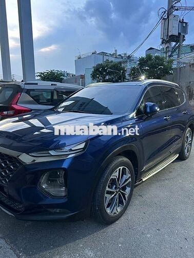 Hyundai Santa Fe Cao cấp 2021 Xanh Dầu Full