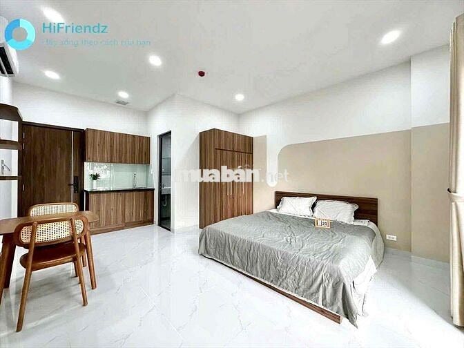 CHO THUÊ CĂN STUDIO BAN CÔNG - NHÀ MỚI - FULL NỘI THẤT NGAY CẦU 3/2