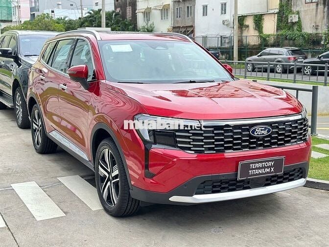 Ford Territory Titanium X SUV Đỏ Tự động 7 cấp
