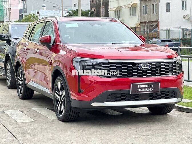 Ford Territory Titanium X SUV Đỏ Tự động 7 cấp
