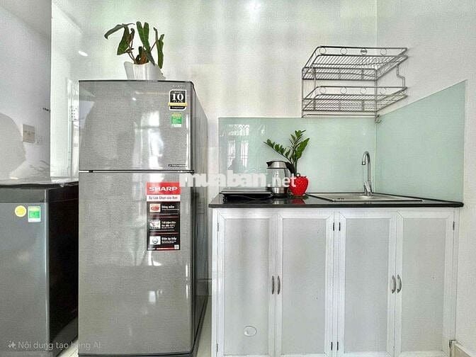 CĂN HỘ 1PN TÁCH BẾP BAN CÔNG, Ô TÔ TẬN CỬA