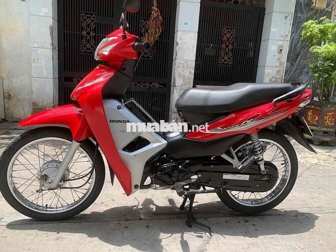 Honda Wave A 110cc 2017 Đỏ đen chính chủ Bs.tphcm