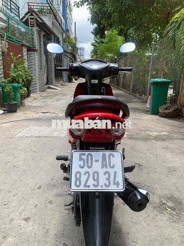 Honda Wave A 110cc 2017 Đỏ đen chính chủ Bs.tphcm