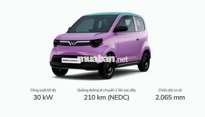 90 triệu - Xe VF2 Mới 100% - TT 0Đ Nhận xe.