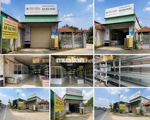 CHO THUÊ MẶT BẰNG MẶT TIỀN QUỐC LỘ 80 – GẦN DẠ CẦU MỸ THUẬN 2 (TÂN NGÃ