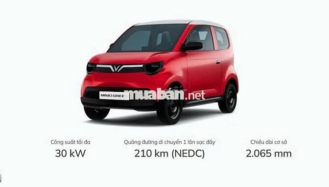 90 triệu - Xe VF2 Mới 100% - TT 0Đ Nhận xe.