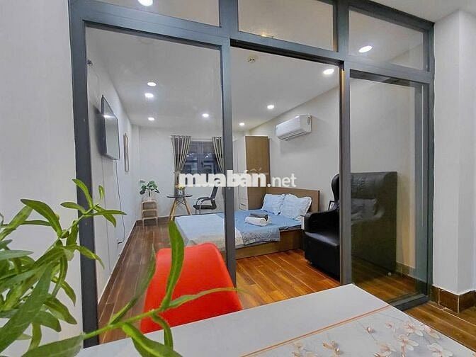 Chung Cư mini thang máy, 1PN tách bếp Nguyễn Gia Trí, Bình Thạnh