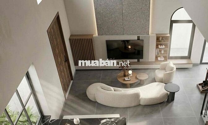 bán vila mini 2 mặt tiền đã hoàn thành phần thô