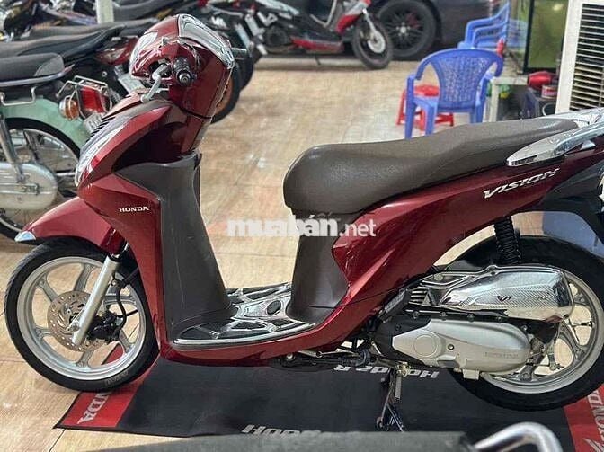 Honda Vision 2020 màu Đỏ 25000 km